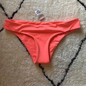 L*Space Coral Bikini Bottoms